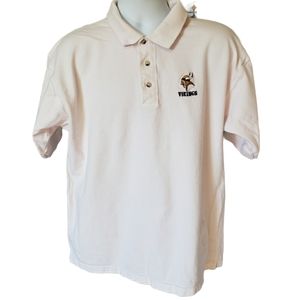 Minnesota Vikings Polo National Football League Football Apparel XL White